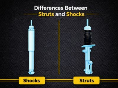 What is the Difference Between a Strut and a Shock?