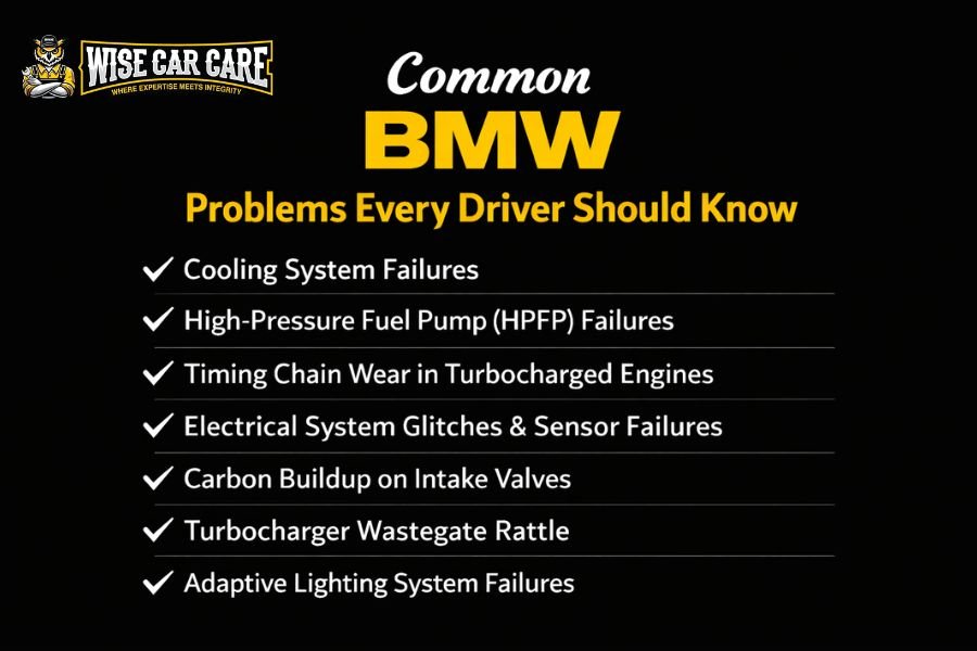 Common BMW Problems Every Driver Should Know