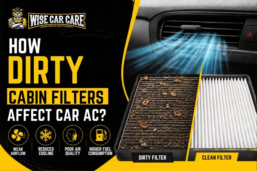 How Dirty Cabin Filters Affect Car AC?