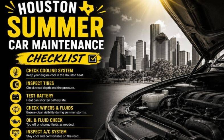 Summer Car Maintenance Checklist in Houston
