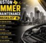 Summer Car Maintenance Checklist in Houston