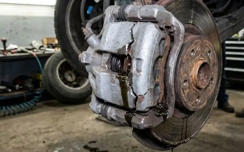 Worn or Damaged Brake Caliper
