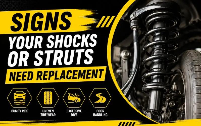Signs Your Shocks or Struts Need Replacement
