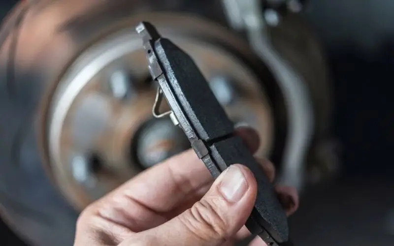 worn brake pads