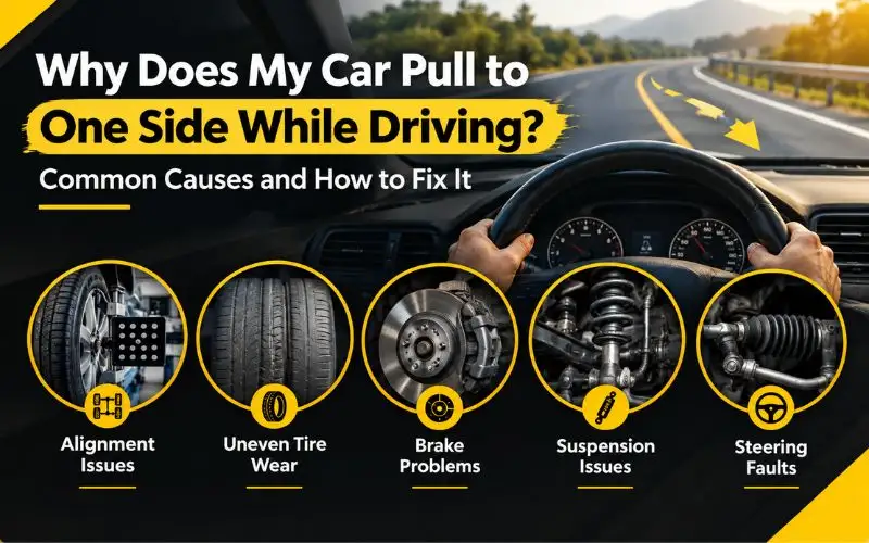 12 Reasons Your Car Pulls to One Side While Driving